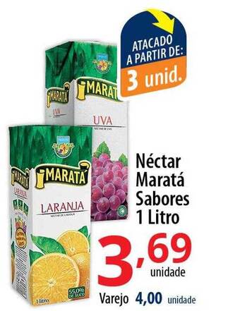 Akki Atacadista Néctar maratá sabores oferta