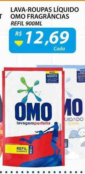 Assaí Atacadista Lava-roupas líquido omo fragrâncias oferta