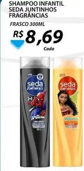 Assaí Atacadista Shampoo infantil seda juntinhos fragrâncias oferta