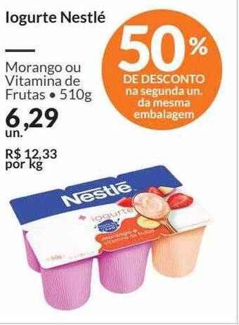 Zaffari Iogurte nestlé oferta