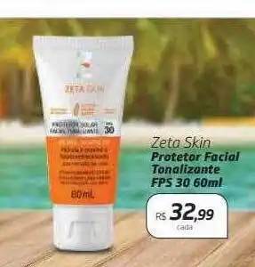Drogal Zera skin protetor facial tonalizante fps 30 oferta
