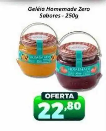 Geléia homemade zero sabores