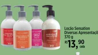 Tchê Farmácias Loção sensation diversas apresentações oferta