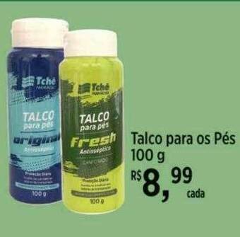 Tchê Farmácias Talco para os pés oferta