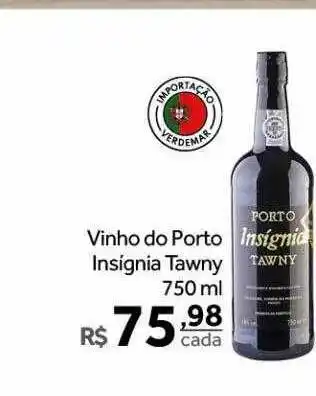 Verdemar Supermercado Vinho do porto insignia tawny oferta