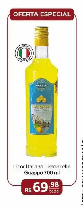 Verdemar Supermercado Licor italiano limoncello guappo oferta