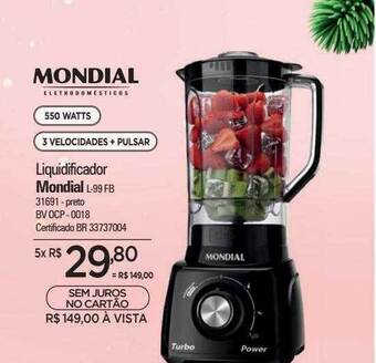 Zenir Liquidificador mondial oferta