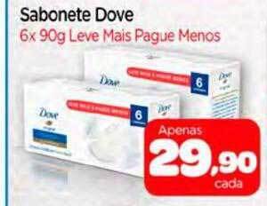 Nordestão Sabonete dove oferta