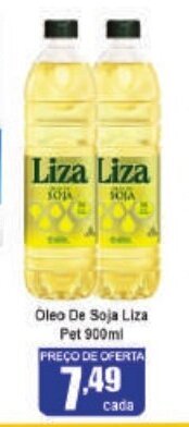 Higa's Supermercado Oleo de soja Liza Pet 900ml oferta