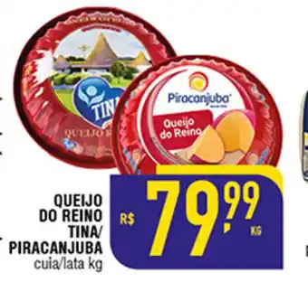 Mercantil Rodrigues Queijo do Reno Tina/ Piracanjuba 1kg oferta