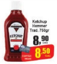 Higa's Supermercado Ketchup Hemmer Trad. 750g oferta