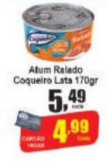 Higa's Supermercado Atum Ralado Coqueiro lata 170g oferta