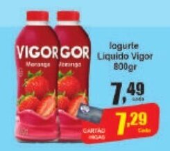 Iogurte Liquido Vigor 800g