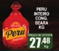 Higa's Supermercado Peru Inteiro Cong. Sadia 1kg oferta