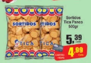 Higa's Supermercado Sortidos Tica Panco 500g oferta