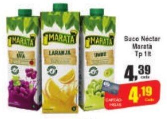 Higa's Supermercado Suco Nectar Marata Tp 1L oferta