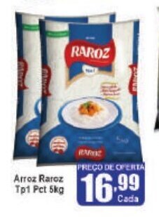 Higa's Supermercado Arroz Raroz Tp1 pct 5kg oferta