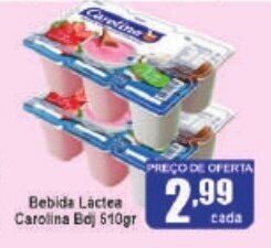 Higa's Supermercado Bebida lactea Carolina Bdj 510g oferta