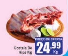 Higa's Supermercado Costela de Ripa 1kg oferta