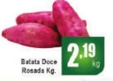 Higa's Supermercado Batata Doce Rosada 1kg oferta