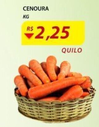 Assaí Atacadista Cenoura 1kg oferta