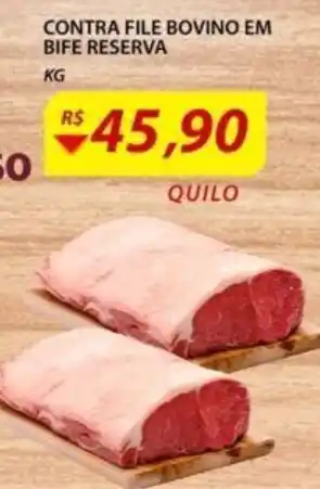 Contra File Bovino em Bife Reserva 1kg