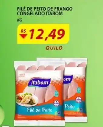 Assaí Atacadista File de peito de Frango Congelado Itabom 1kg oferta