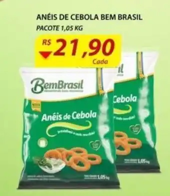 Assaí Atacadista Aneis de cebola Bem Brasil 1.05kg oferta