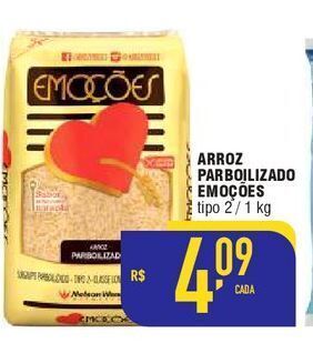 Arroz parboilizado emoções tipo 2 / 1 kg