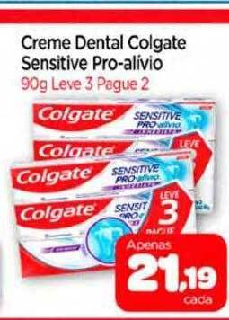 Nordestão Creme dental colgate sensitive pro-alívio oferta
