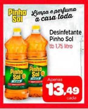 Desinfetante pinho sol