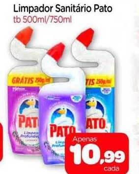Nordestão Limpador sanitário pato oferta