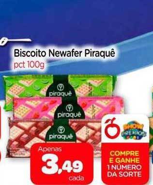 Nordestão Biscoito newafer piraquê oferta