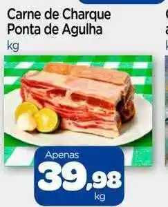 Nordestão Carne de charque ponta de agulha oferta
