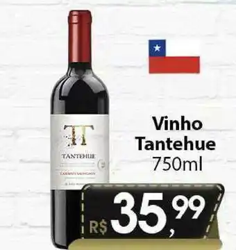 Coocerqui Vinho Tantehue 750ml oferta