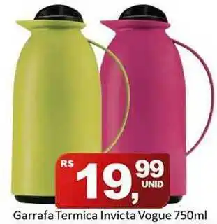 Garrafa Termica Invicta Vogue 750ml