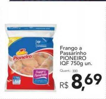 Frango A Passarinho Pioneiro Iqf 750g