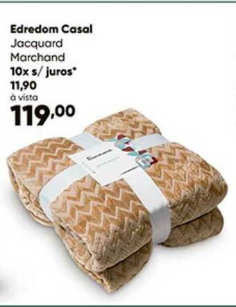 Zaffari Edredom Casal Jacquard Marchand oferta