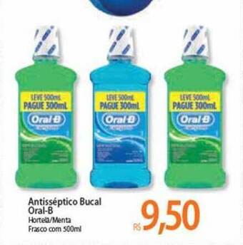 Atacadão Antisséptico Bucal Oral-b 500ml oferta
