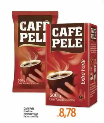 Atacadão Café Pelé Extra Forte Almofada Vácuo 500g oferta