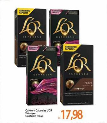 Atacadão Café Em Cápsulas L'or oferta