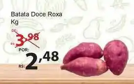 Batata Doce Roxa 1kg