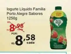 Super Luna Iogurte Liquido Familia Porto Alegre Sabores 1250g oferta
