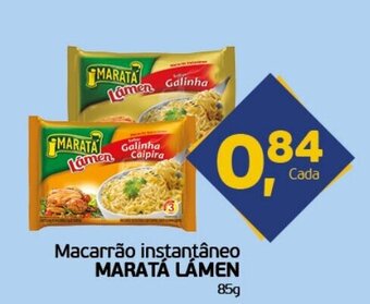 Cometa Supermercados Macarrao Instantaneo Marata Lamen 85g oferta