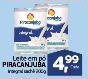 Cometa Supermercados Leite em po Piracanjuba 200g oferta