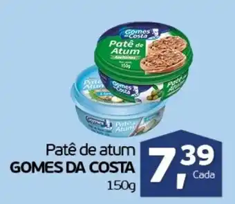 Pate de atum Gomes da Costa 150g