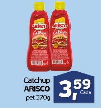 Cometa Supermercados Catchup Arisco 370g oferta