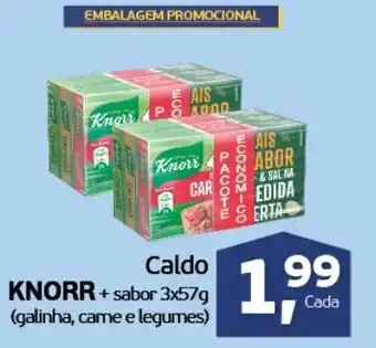Cometa Supermercados Caldo Knorr 3x57g oferta