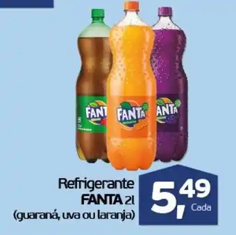 Cometa Supermercados Refrigerante Fanta 2L oferta