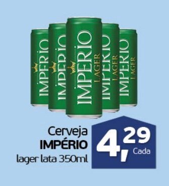 Cometa Supermercados Cerveja Imperio 350ml oferta
